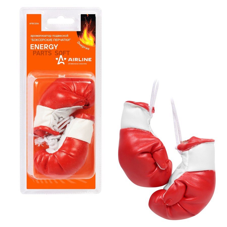 Ароматизатор подвесной (Energy/Энергия) "AIRLINE" (Боксерские перчатки) - AIRLINE None None